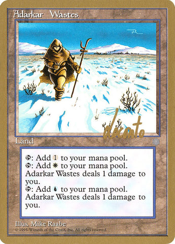 Adarkar Wastes (Michael Loconto) [Pro Tour Collector Set] - Bea DnD Games