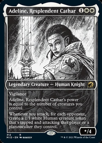 Adeline, Resplendent Cathar (Showcase Eternal Night) [Innistrad: Midnight Hunt] - Bea DnD Games