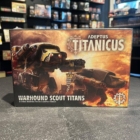 Adeptus Titanicus: Warhound Scout Titans - Warhammer 40,000 - Bea DnD Games