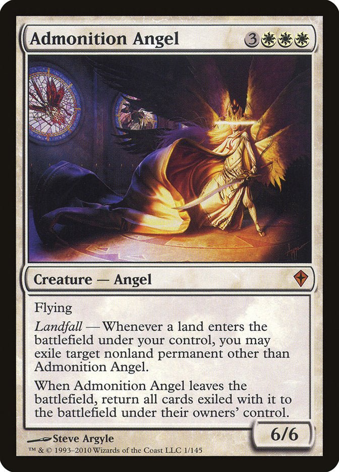 Admonition Angel [Worldwake] - Bea DnD Games