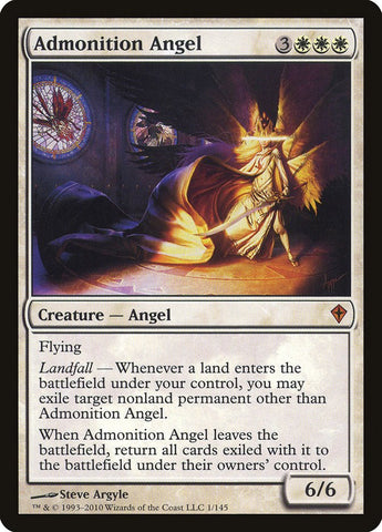 Admonition Angel [Worldwake] - Bea DnD Games