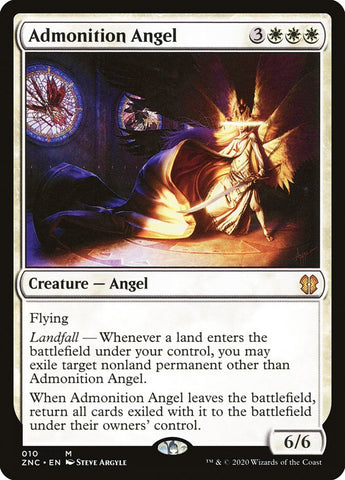 Admonition Angel [Zendikar Rising Commander] - Bea DnD Games