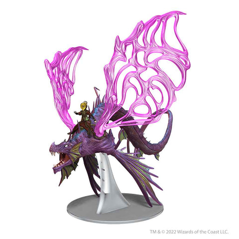 Adult Solar Dragon & Prince Xeleth - D&D Icons of the Realms Premium Figure - Bea DnD Games
