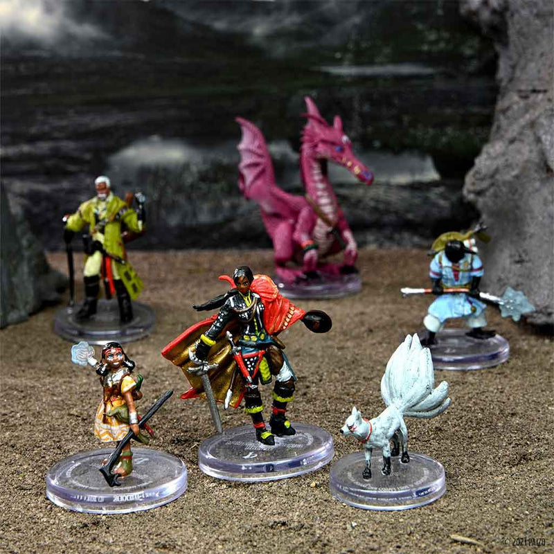 Advanced Iconic Heroes - Pathfinder Battles Miniatures Premium Set - Bea DnD Games