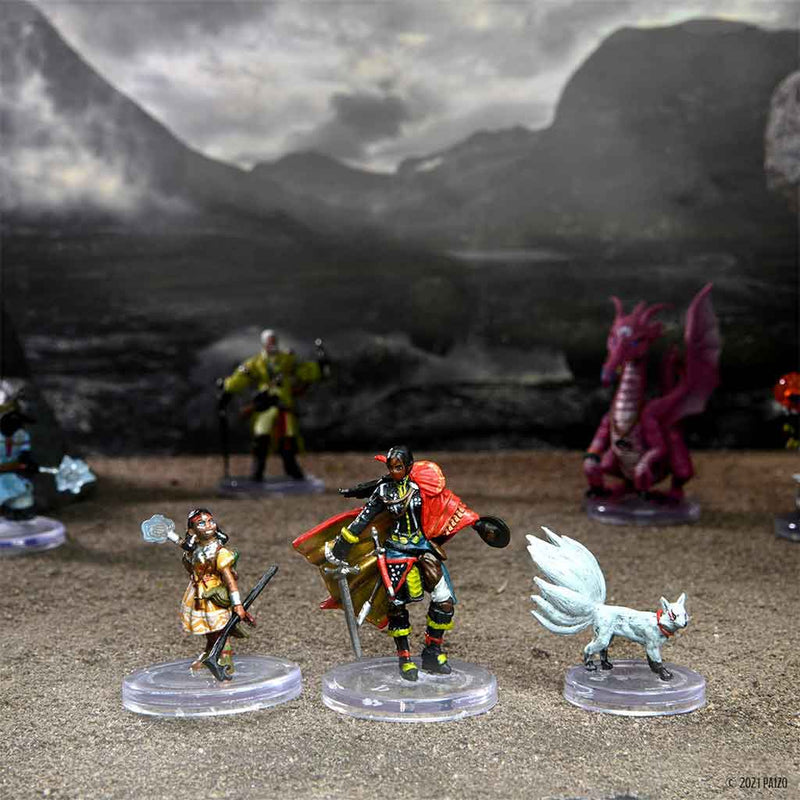 Advanced Iconic Heroes - Pathfinder Battles Miniatures Premium Set - Bea DnD Games