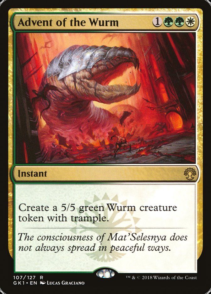 Advent of the Wurm [Guilds of Ravnica Guild Kit] - Bea DnD Games