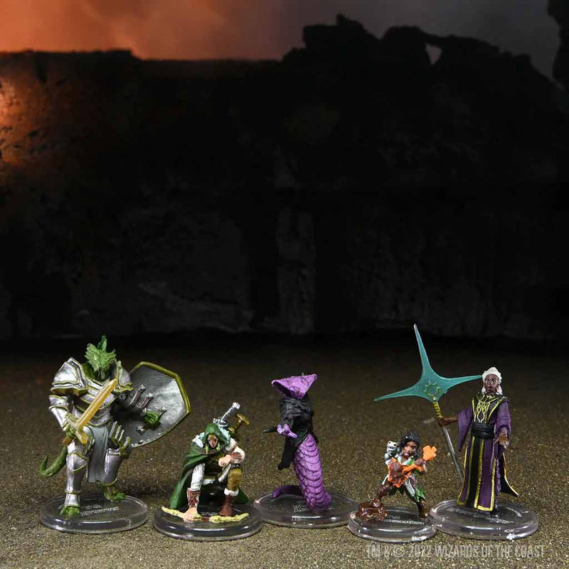 Adventures in the Forgotten Realms - Adventuring Party Starter - D&D Icons of the Realms Miniatures Premium Set - Bea DnD Games