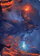 Aegar, the Freezing Flame Art Card [Kaldheim Art Series] - Bea DnD Games