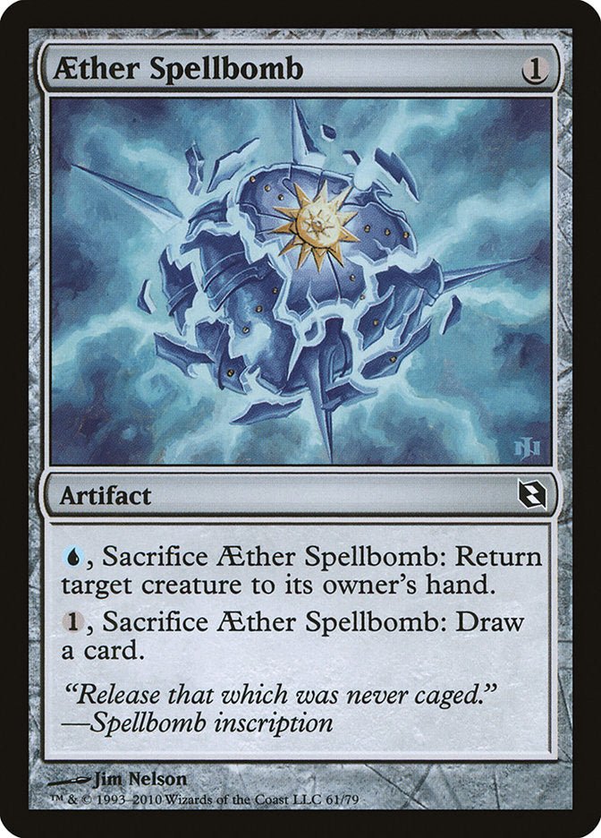 Aether Spellbomb [Duel Decks: Elspeth vs. Tezzeret] - Bea DnD Games