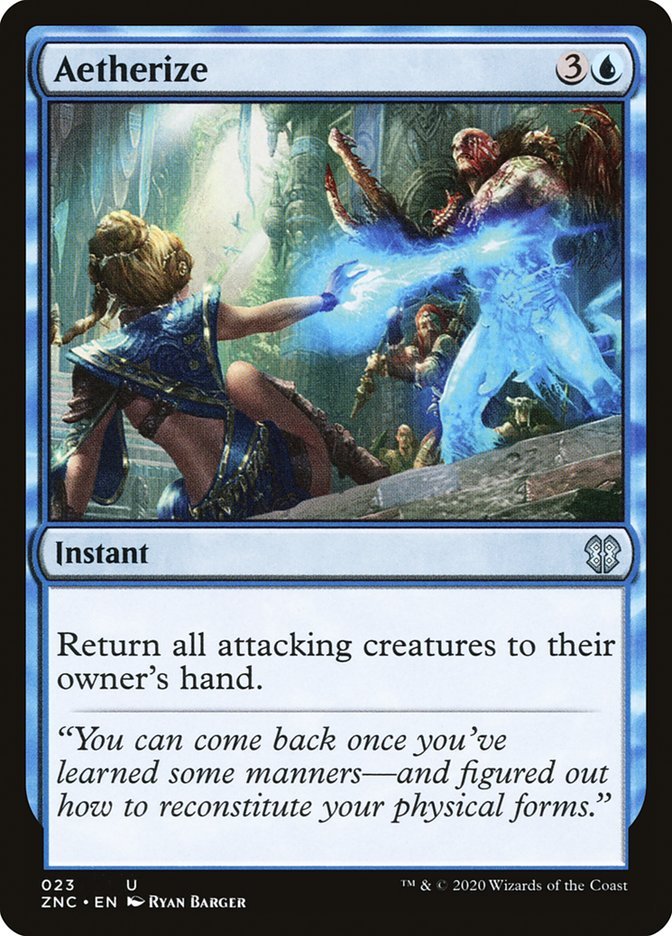 Aetherize [Zendikar Rising Commander] - Bea DnD Games