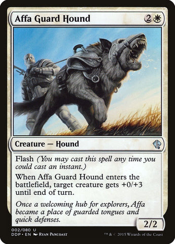 Affa Guard Hound [Duel Decks: Zendikar vs. Eldrazi] - Bea DnD Games