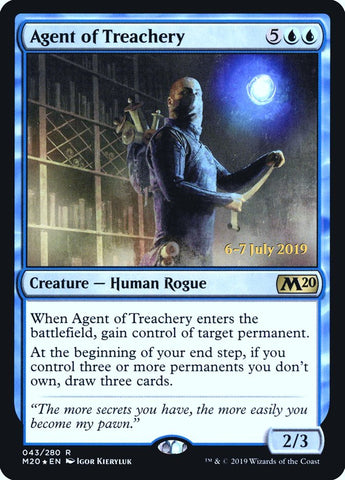 Agent of Treachery [Core Set 2020 Prerelease Promos] - Bea DnD Games