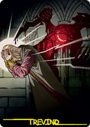 Agonizing Remorse Art Card (Gold-Stamped Signature) [Strixhaven: School of Mages Art Series] - Bea DnD Games