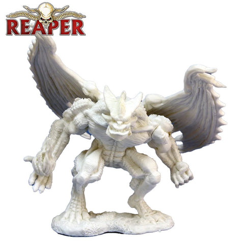 Agramon, Pit Fiend - Dark Heaven Bones Unpainted Miniatures by Reaper Miniatures - Bea DnD Games