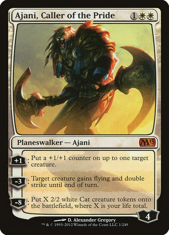 Ajani, Caller of the Pride [Magic 2013] - Bea DnD Games