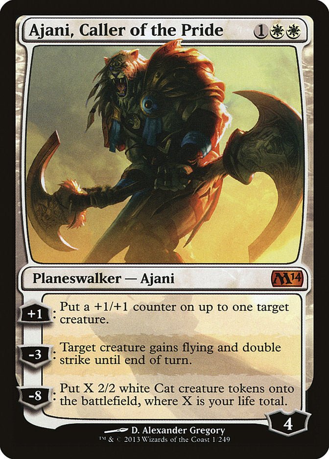 Ajani, Caller of the Pride [Magic 2014] - Bea DnD Games