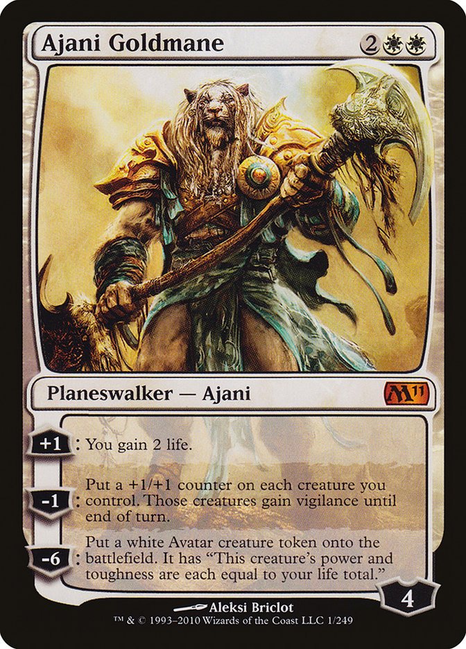 Ajani Goldmane [Magic 2011] - Bea DnD Games