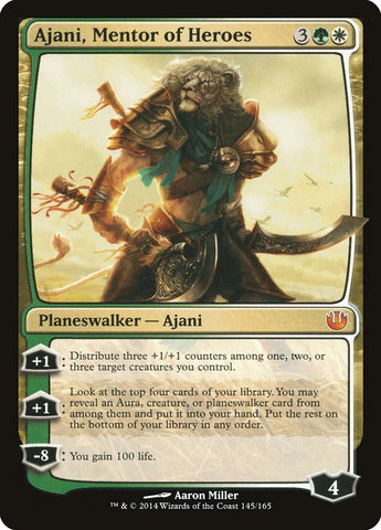 Ajani, Mentor of Heroes [Journey into Nyx] - Bea DnD Games