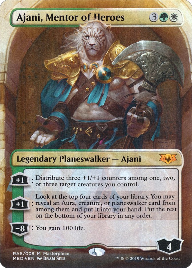 Ajani, Mentor of Heroes [Mythic Edition] - Bea DnD Games