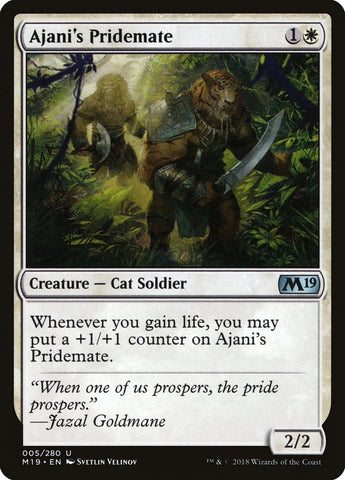 Ajani's Pridemate [Core Set 2019] - Bea DnD Games