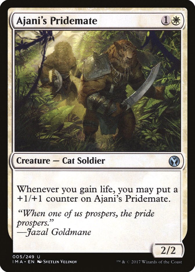 Ajani's Pridemate [Iconic Masters] - Bea DnD Games