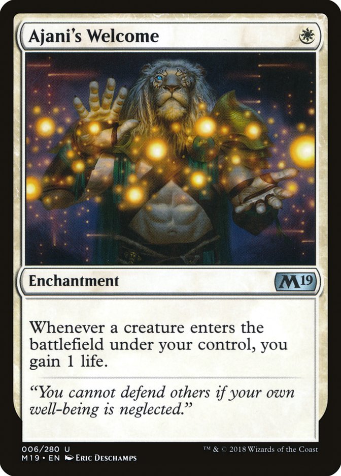 Ajani's Welcome [Core Set 2019] - Bea DnD Games