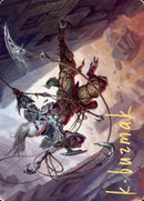 Akiri, Fearless Voyager Art Card (Gold-Stamped Signature) [Zendikar Rising Art Series] - Bea DnD Games