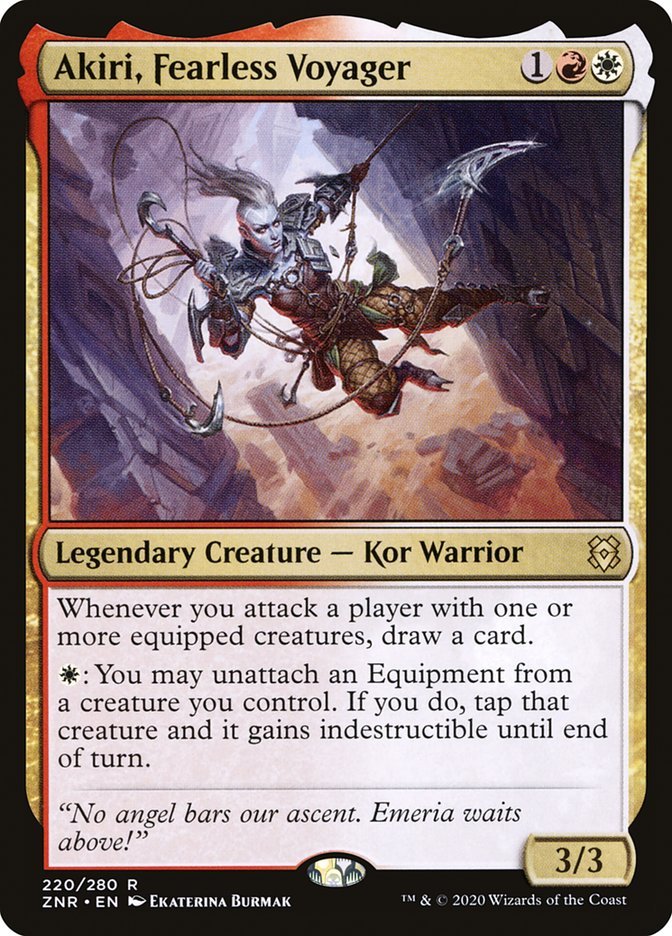 Akiri, Fearless Voyager [Zendikar Rising] - Bea DnD Games