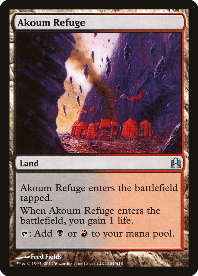 Akoum Refuge [Commander 2011] - Bea DnD Games