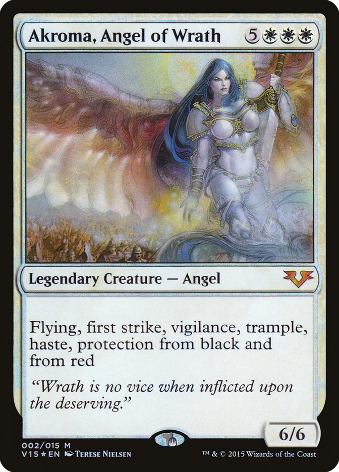 Akroma, Angel of Wrath [From the Vault: Angels] - Bea DnD Games