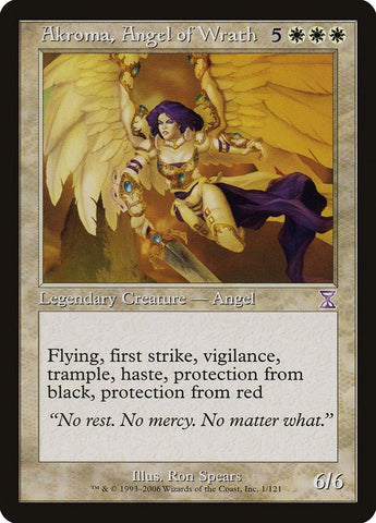 Akroma, Angel of Wrath [Time Spiral Timeshifted] - Bea DnD Games