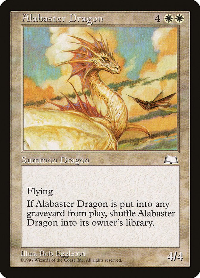 Alabaster Dragon [Weatherlight] - Bea DnD Games