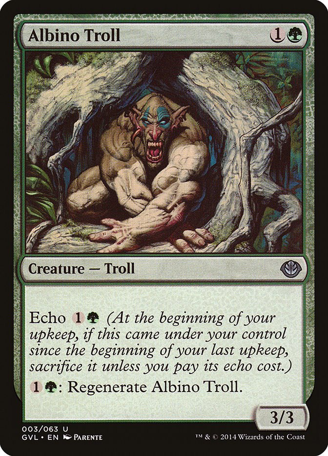 Albino Troll (Garruk vs. Liliana) [Duel Decks Anthology] - Bea DnD Games