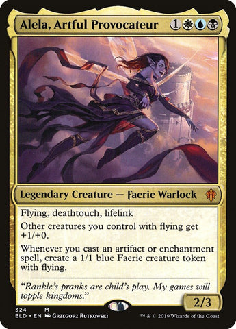 Alela, Artful Provocateur [Throne of Eldraine] - Bea DnD Games
