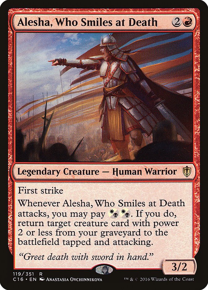 Alesha, Who Smiles at Death [Commander 2016] - Bea DnD Games