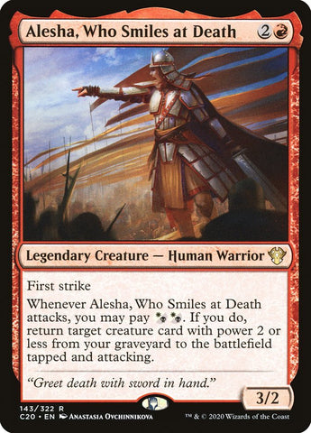 Alesha, Who Smiles at Death [Commander 2020] - Bea DnD Games