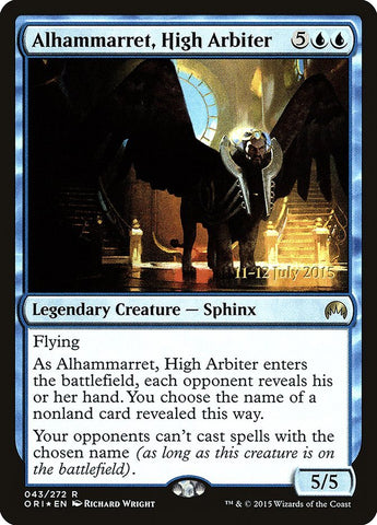Alhammarret, High Arbiter [Magic Origins Prerelease Promos] - Bea DnD Games