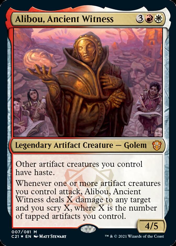 Alibou, Ancient Witness [Commander 2021] - Bea DnD Games