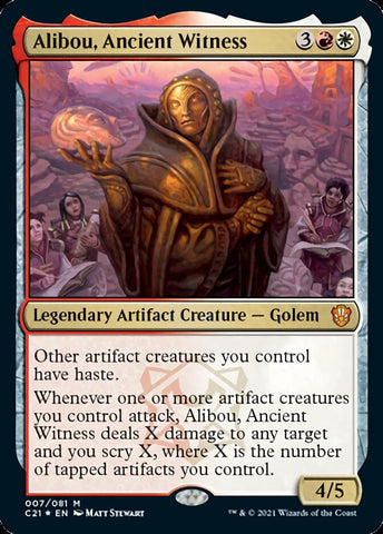 Alibou, Ancient Witness [Commander 2021] - Bea DnD Games
