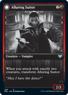 Alluring Suitor // Deadly Dancer [Innistrad: Double Feature] - Bea DnD Games
