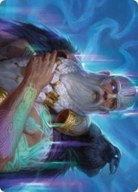 Alrund, God of the Cosmos Art Card [Kaldheim Art Series] - Bea DnD Games