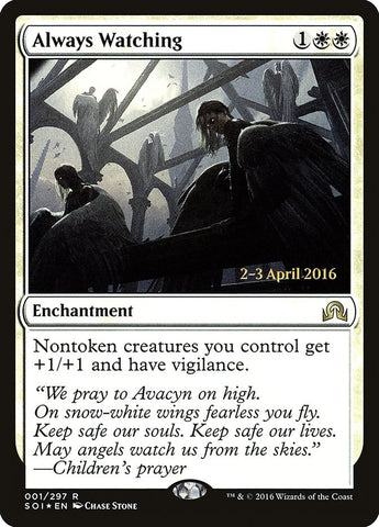 Always Watching [Shadows over Innistrad Prerelease Promos] - Bea DnD Games