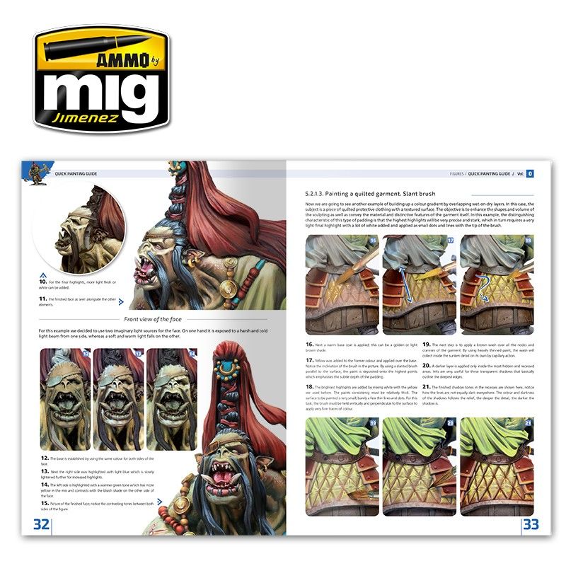 Ammo by MIG Encyclopedia of Figures Modelling Techniques - Vol. 0 Quick Guide for Painting - Bea DnD Games