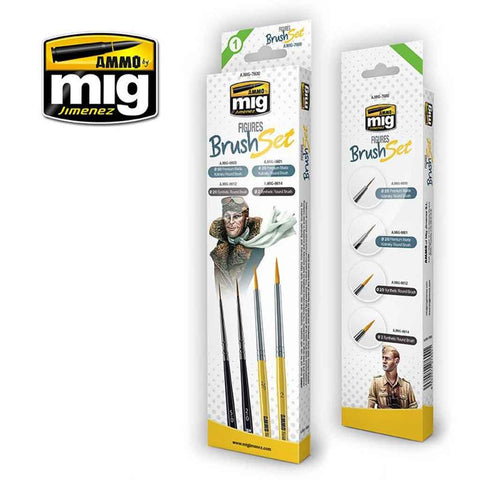 Ammo by MIG Figures Brush Set - Bea DnD Games