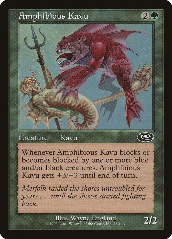 Amphibious Kavu [Planeshift] - Bea DnD Games