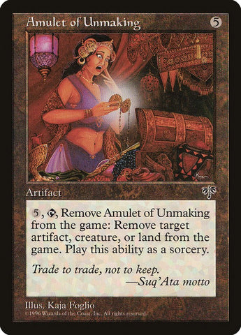 Amulet of Unmaking [Mirage] - Bea DnD Games