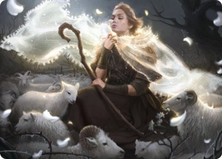 Ancestor's Embrace Art Card [Innistrad: Crimson Vow Art Series] - Bea DnD Games