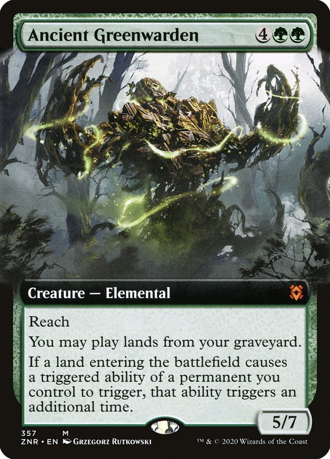 Ancient Greenwarden (Extended Art) [Zendikar Rising] - Bea DnD Games