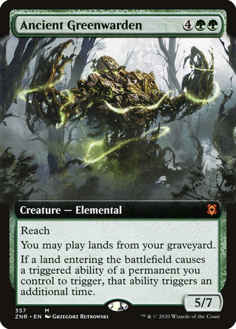 Ancient Greenwarden (Extended Art) [Zendikar Rising] - Bea DnD Games