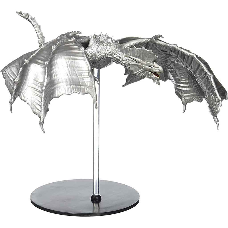 Ancient Silver Dragon D&D Icons of the Realms Premium Miniature - Bea DnD Games